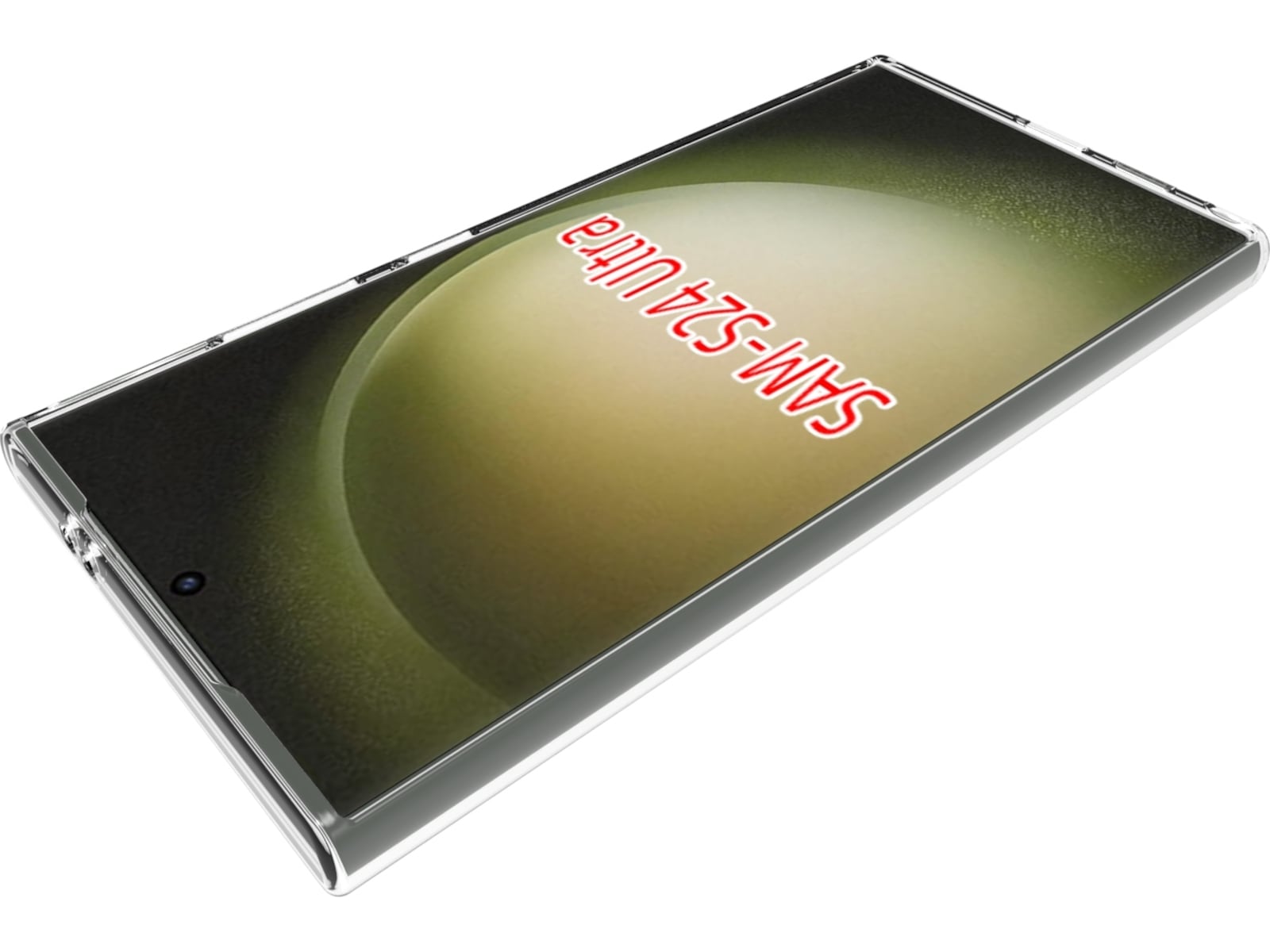 iiglo Galaxy S24 Ultra Silikonskydd (transparent) Mobilskal