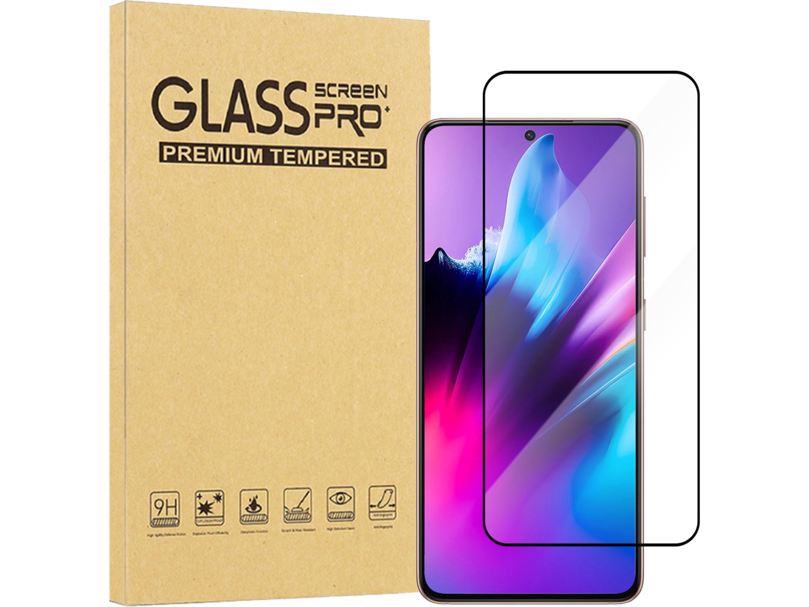 iiglo Galaxy S24 Skärmskydd Skärmskydd mobiltelefon