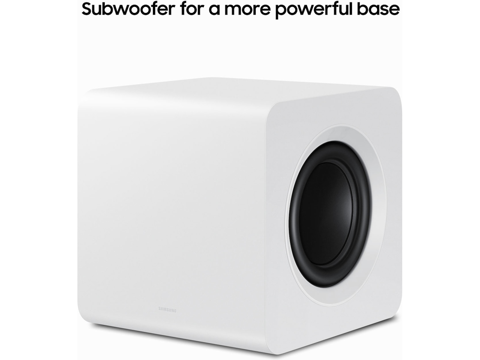 Samsung HW-S811D soundbar med subwoofer (vit) Soundbars