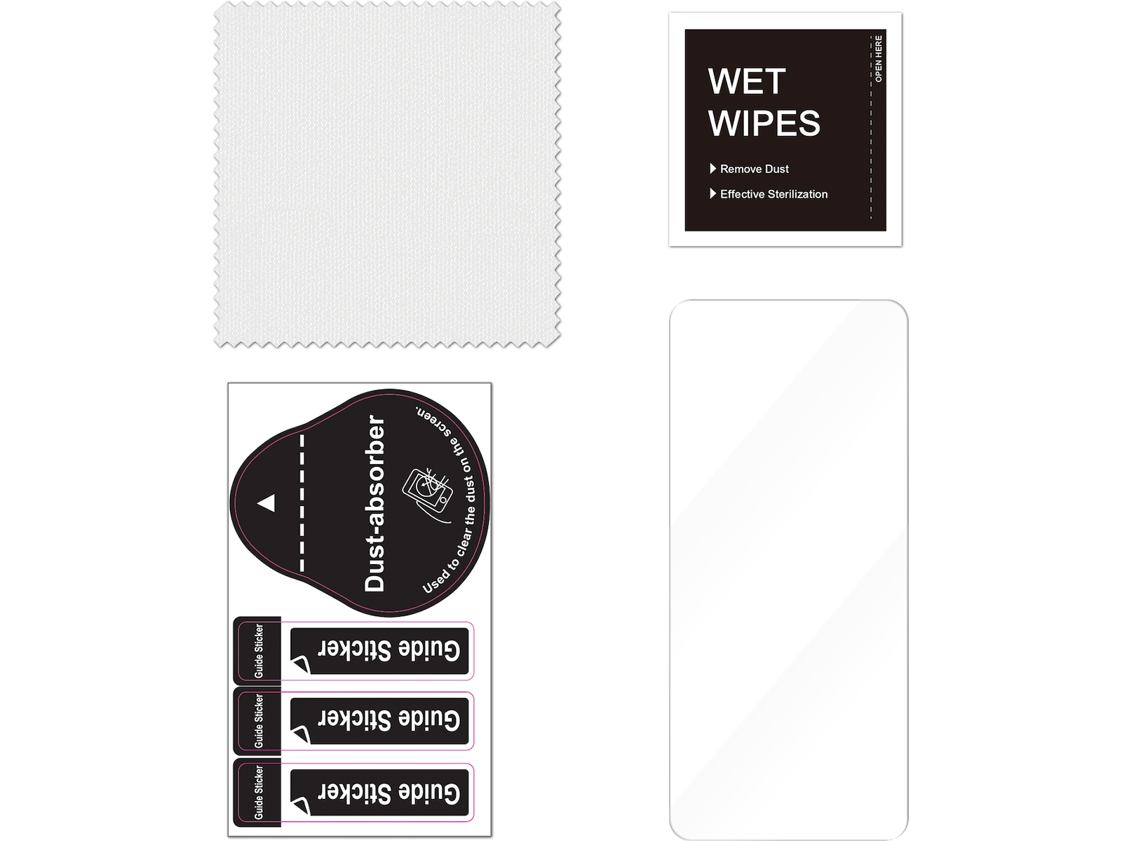 iiglo iPhone 16 / 15 / 15 Pro Clear Glass skärmskydd Skärmskydd mobiltelefon