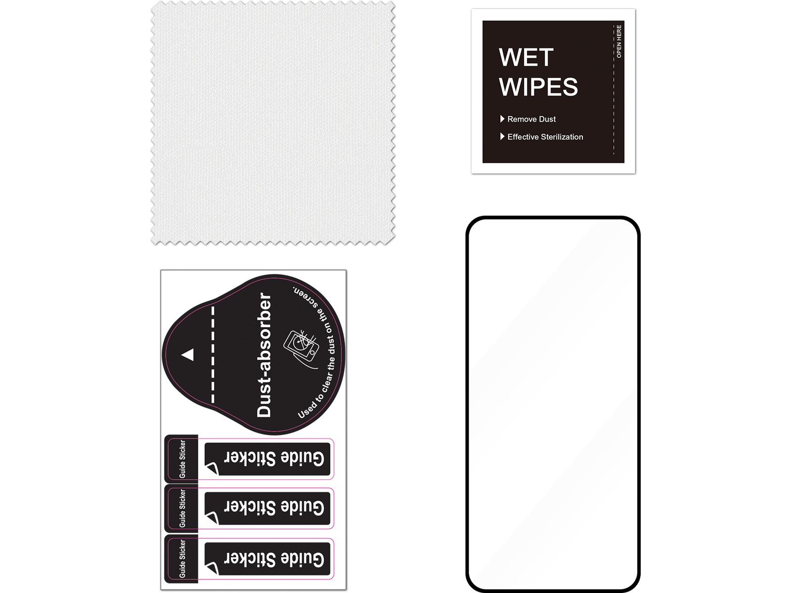 iiglo Galaxy A56 / A36 / S24 FE / S25 FE Glass skärmskydd Skärmskydd mobiltelefon