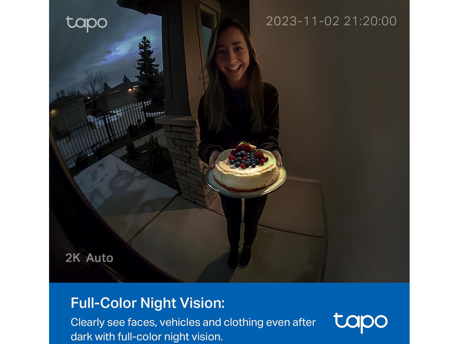 TP-Link Tapo D210 dörrklockakamera Ringklockor