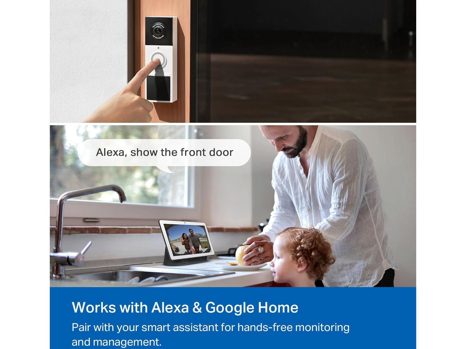 TP-Link Tapo D210 dörrklockakamera Ringklockor