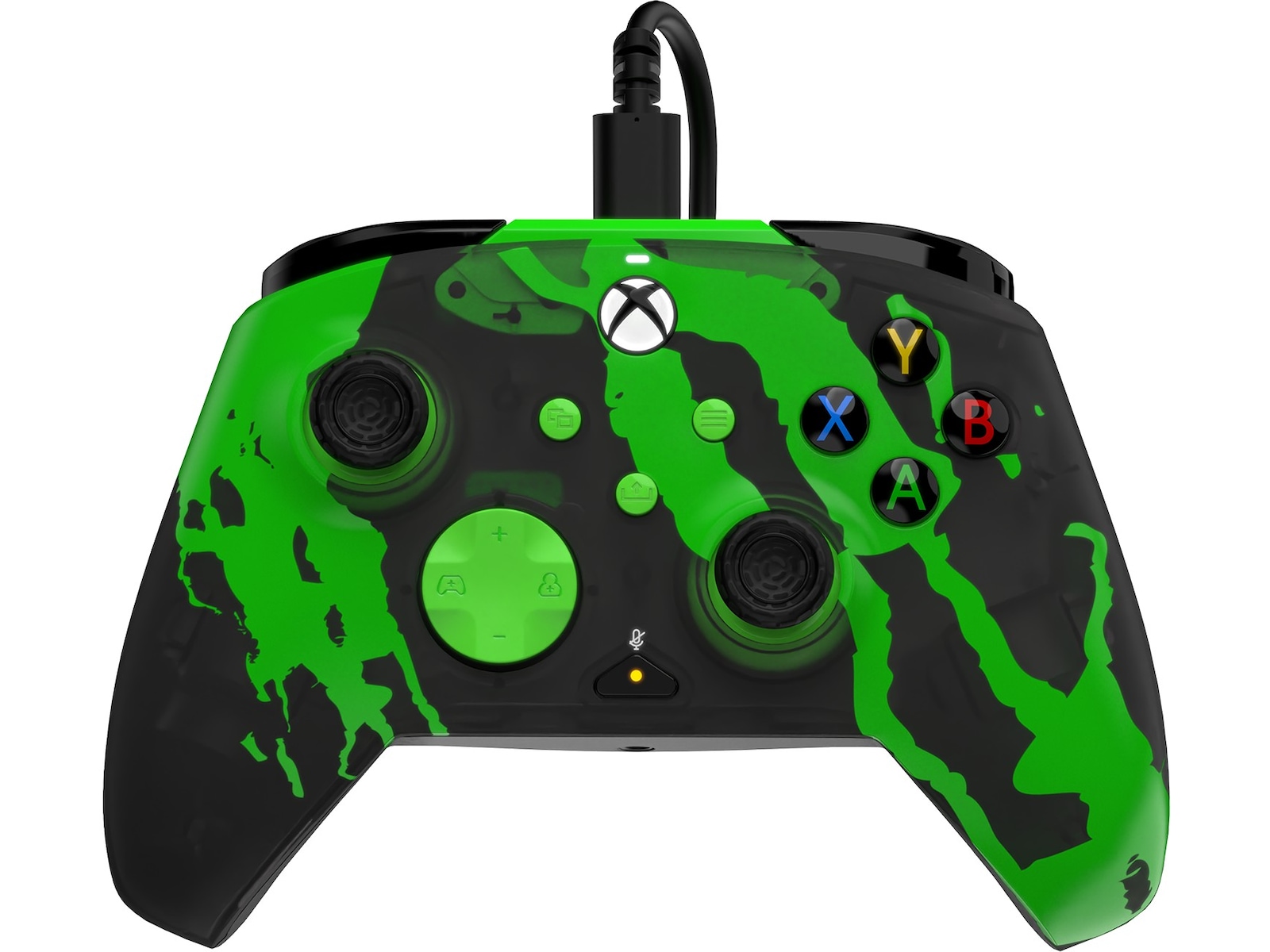 PDP Rematch Glow Wired Controller (jolt green) Tillbehör till spelkonsoler