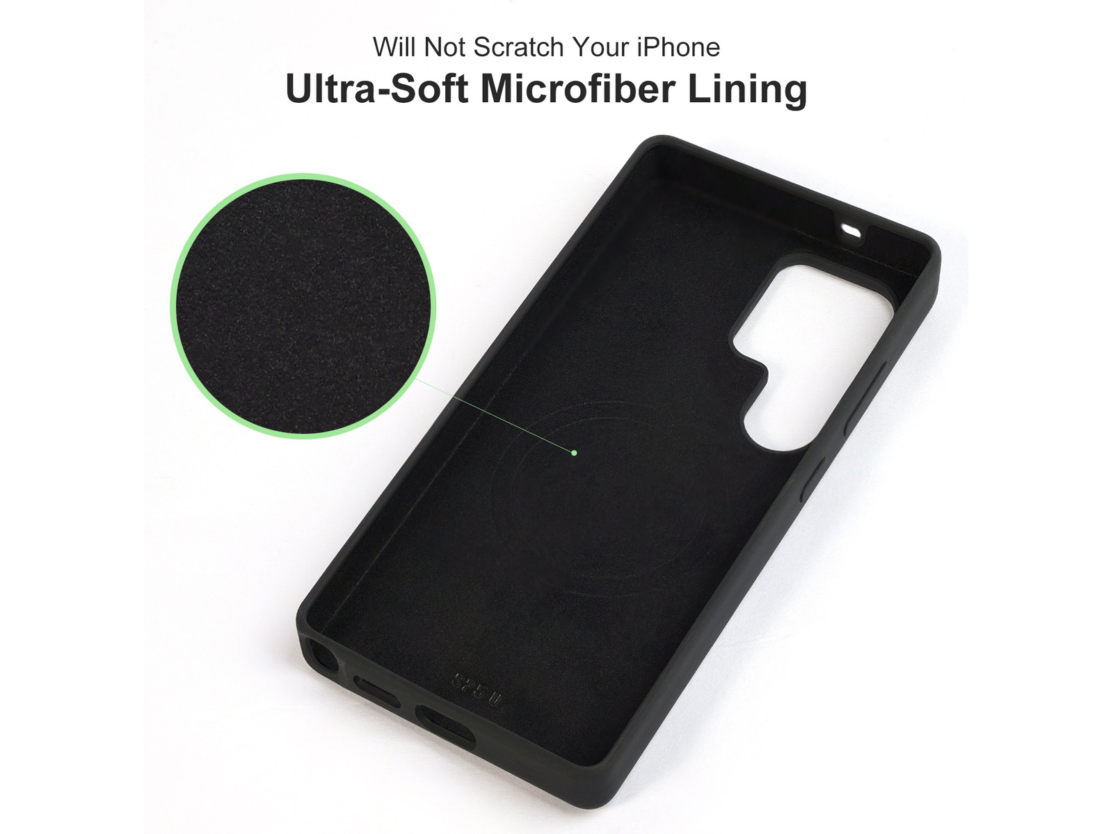 iiglo Galaxy S25 Ultra skal (svart) Mobilskal