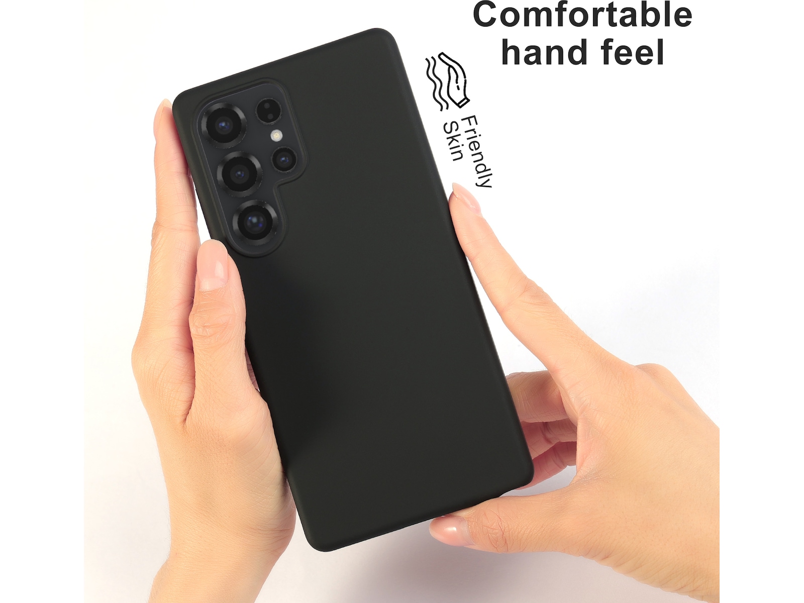 iiglo Galaxy S25 Ultra skal (svart) Mobilskal