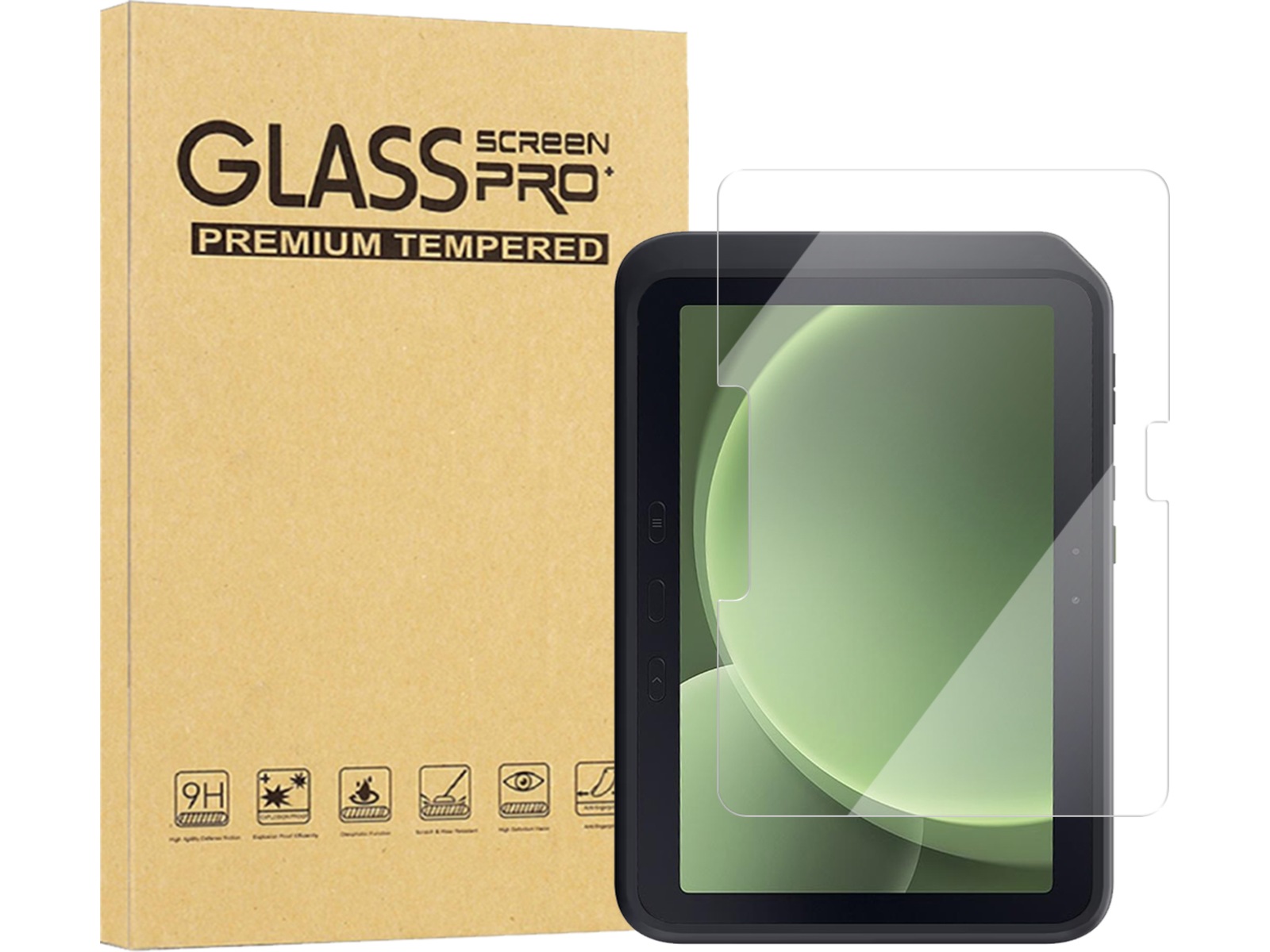 iiglo Galaxy Tab Active 5 Pro Skärmskydd Skärmskydd surfplattor