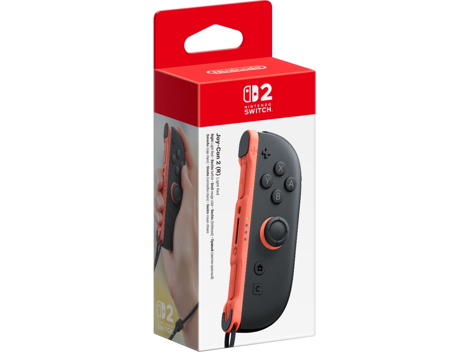 Nintendo Switch 2 Joy-Con 2 Right (röd) Tillbehör till spelkonsoler