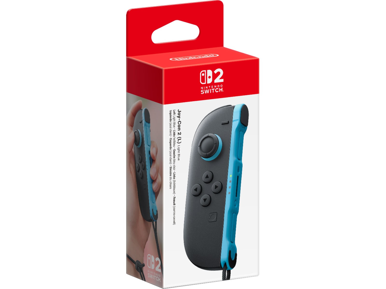 Nintendo Switch 2 Joy-Con 2 Left (light blue) Tillbehör till spelkonsoler