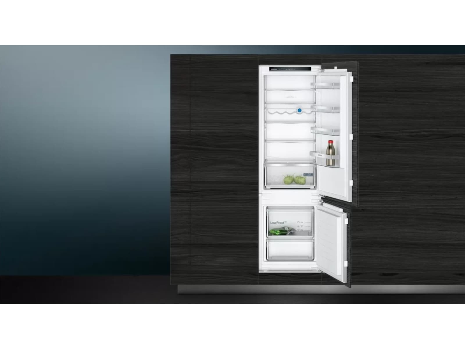 Siemens iQ300 KI87VVFE1 Integrerat kombiskåp Kyl & frys kombiskåp