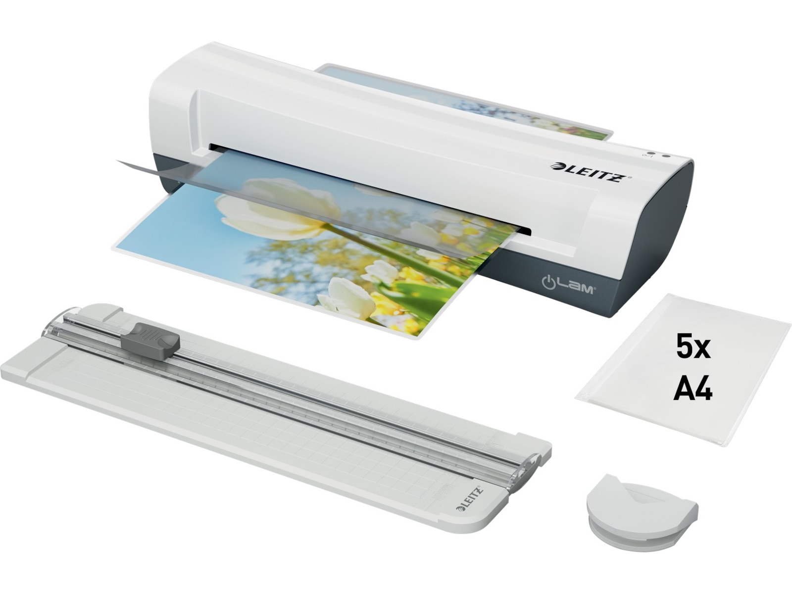 Leitz iLAM Home 4-i-1 A4-lamineringssats Laminatorer