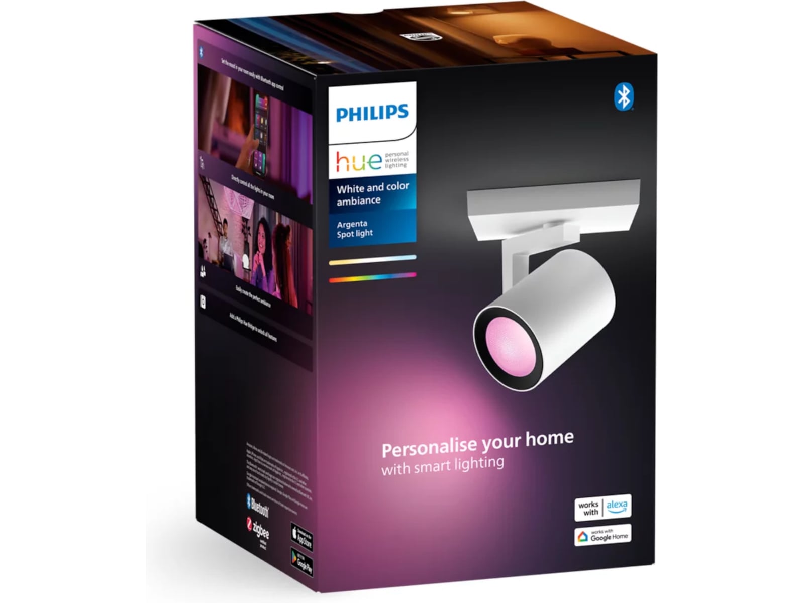 Philips Hue Argenta med 1 spotlight Taklampa