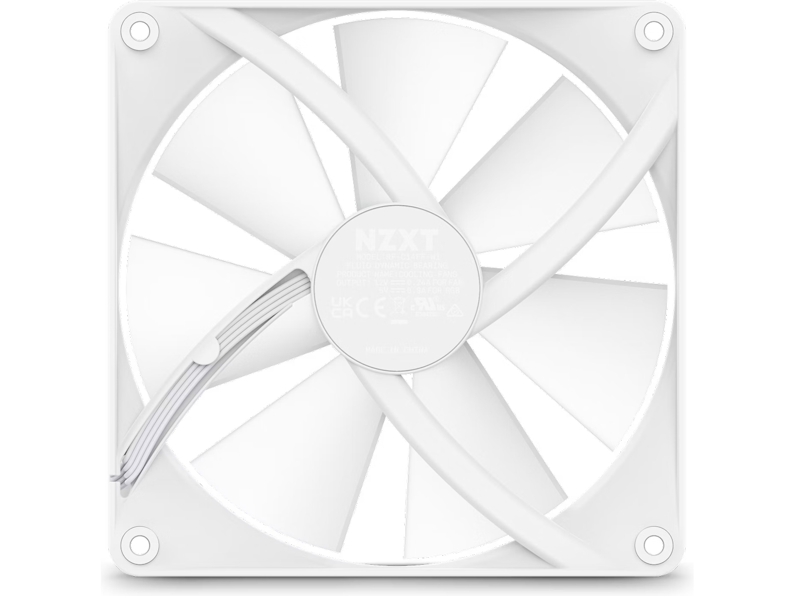 NZXT F140 RGB Core Fläkt (svart) Fläkt