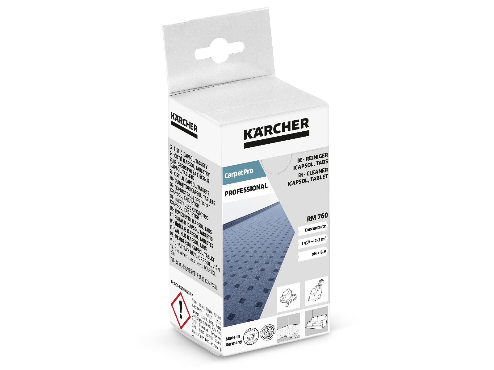 Kärcher RM 760 Rengöringstabletter Tillbehör för dammsugare & rengöring