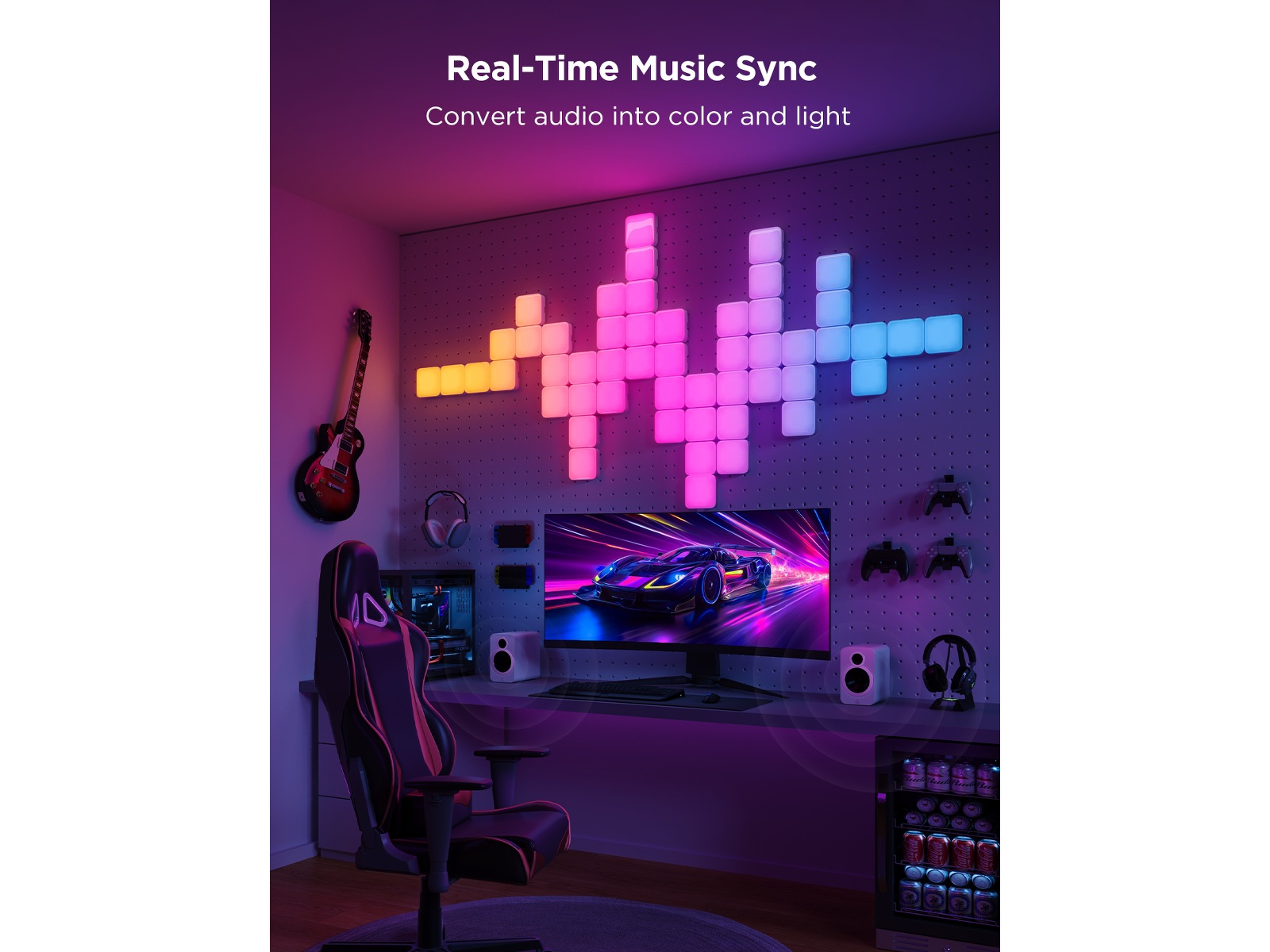 Govee Smart Mini Panellampa Led strips & underhållning