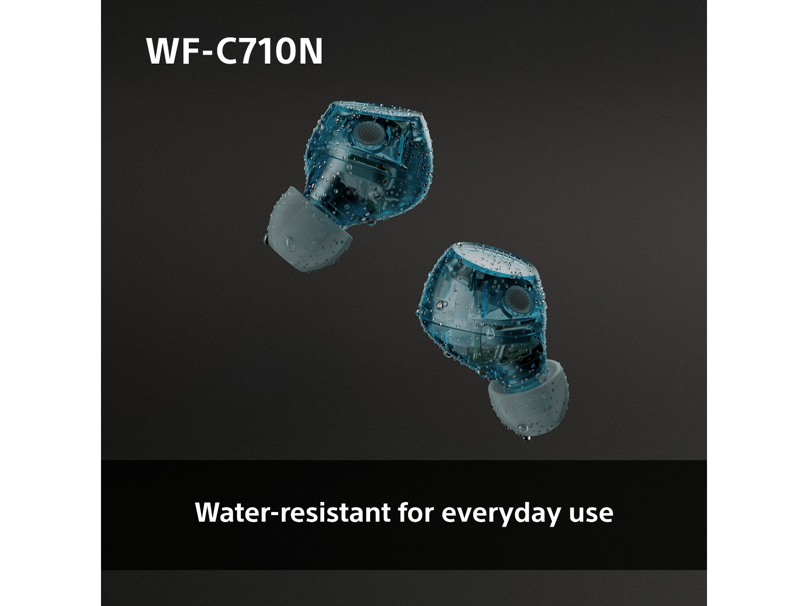 Sony WF-C710N  trådlösa hörlurar, In-ear med mikrofon (blå) In-ear hörlurar