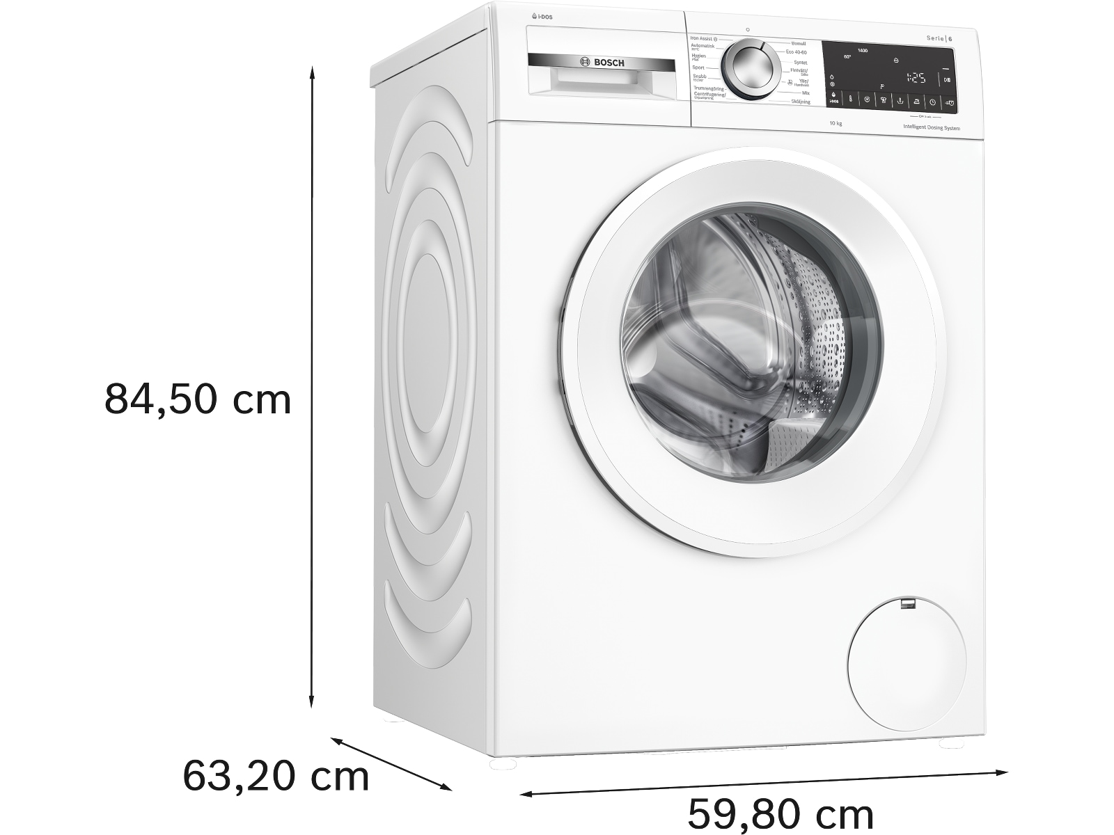 Bosch Serie 6 WGG254FLSN Tvättmaskin Tvättmaskin