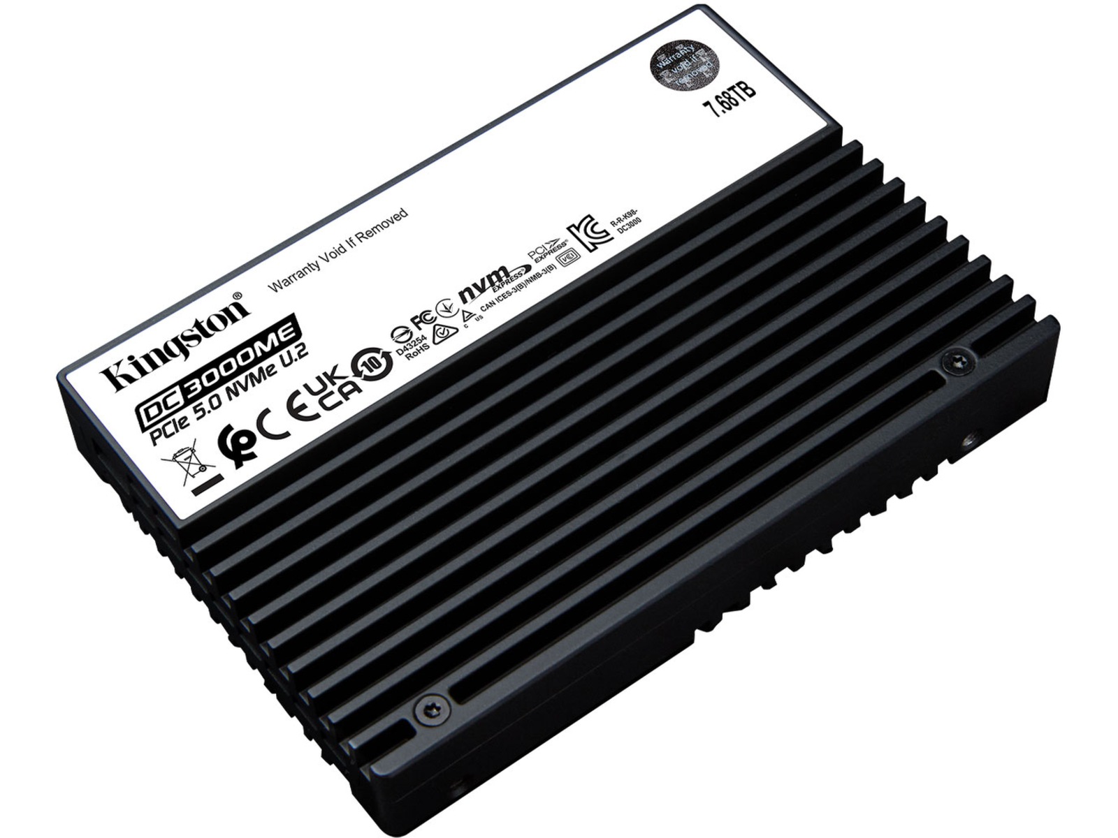 Kingston DC3000ME PCIe 5.0 NVMe U.2 7.68TB SSD 2.5