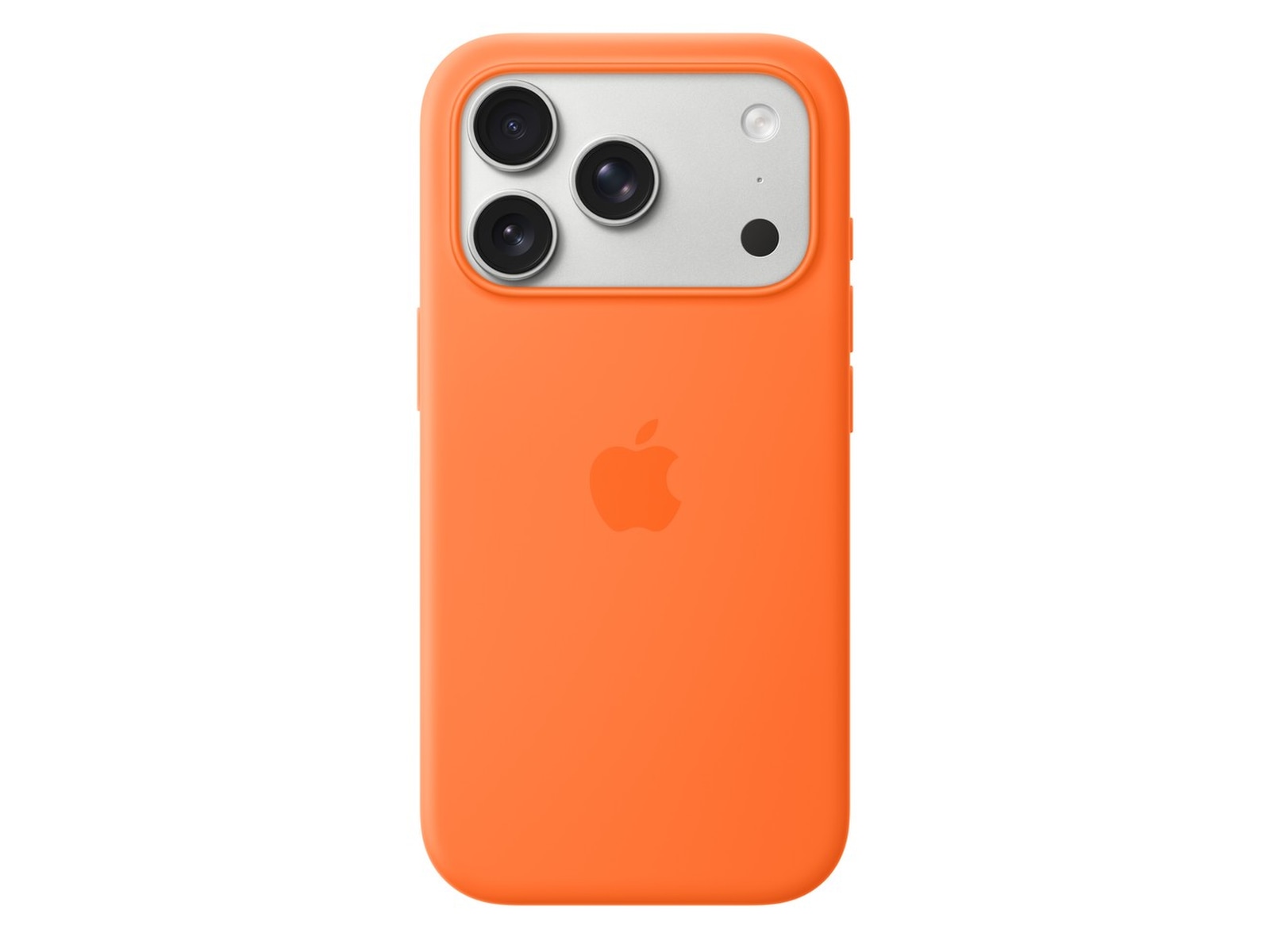 Apple iPhone 17 Pro Silikonskal (orange) Mobilskal