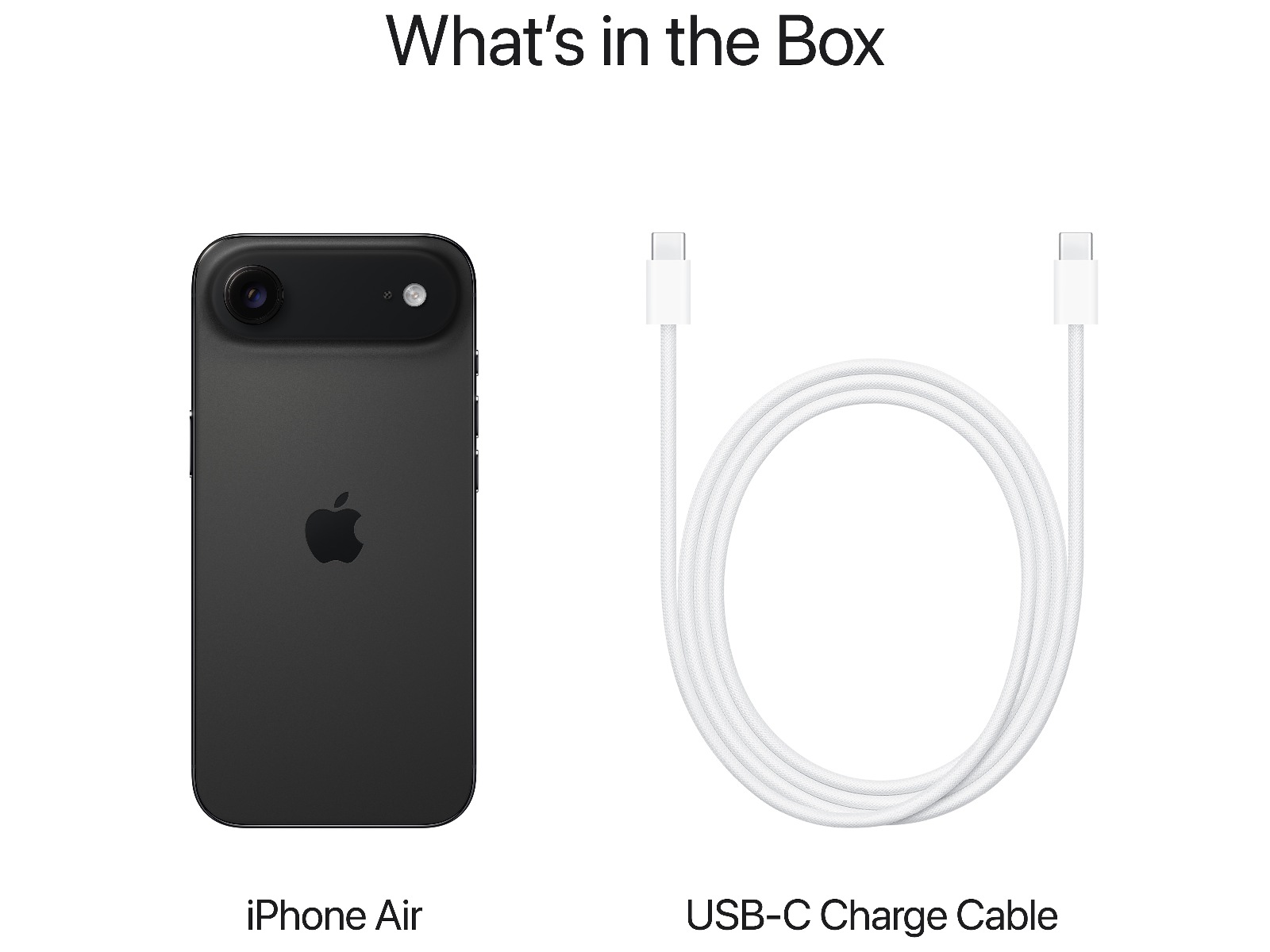 iPhone Air 512GB (rymdsvart) -B-Grade Demo mobiltelefoner