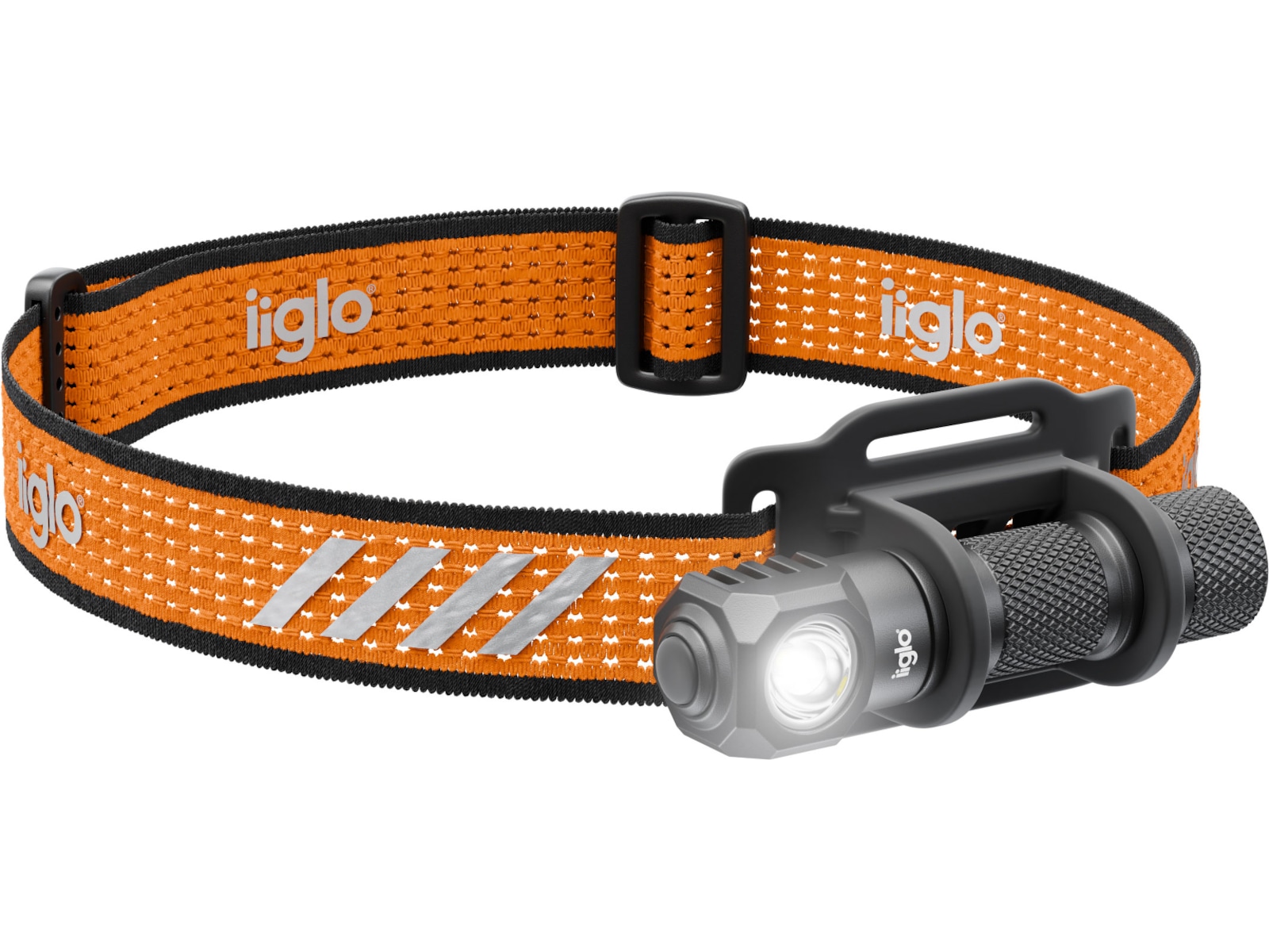 iiglo pannlampa 1000 lumen, 2-i-1 6500K Pannlampor & ficklampor