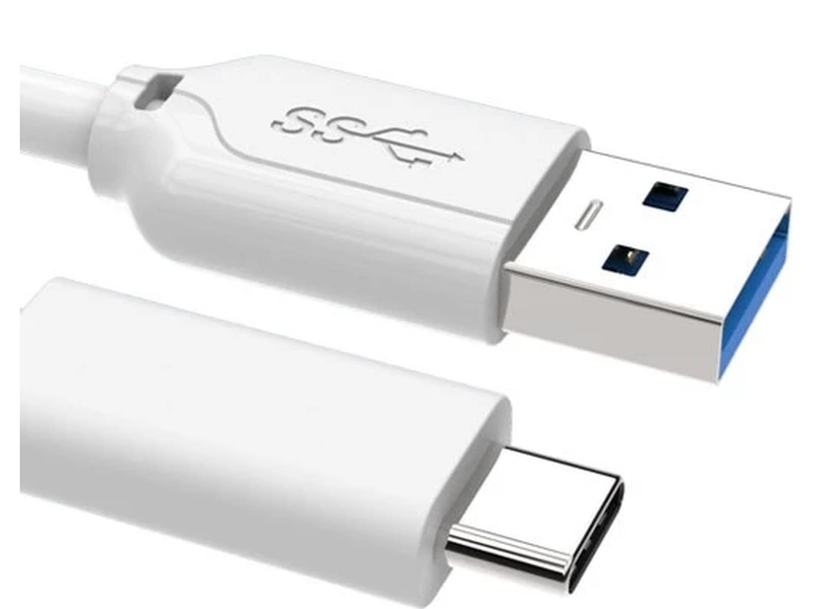 Andersson USB-C till USB-A kabel 2m (vit) USB-kablar