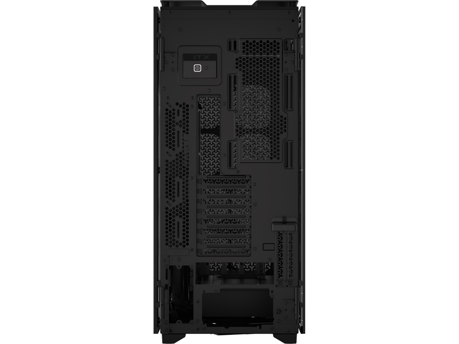 Corsair iCUE Link 9000D RGB Super Tower (svart) Big tower