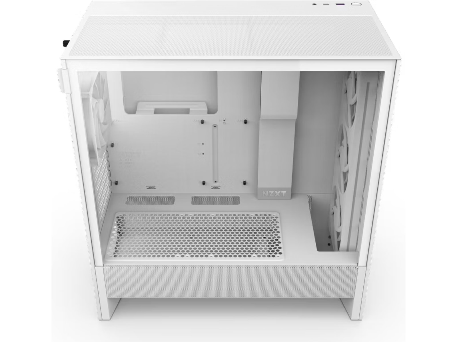 NZXT H5 Flow RGB Mid Tower (vit) Midi tower