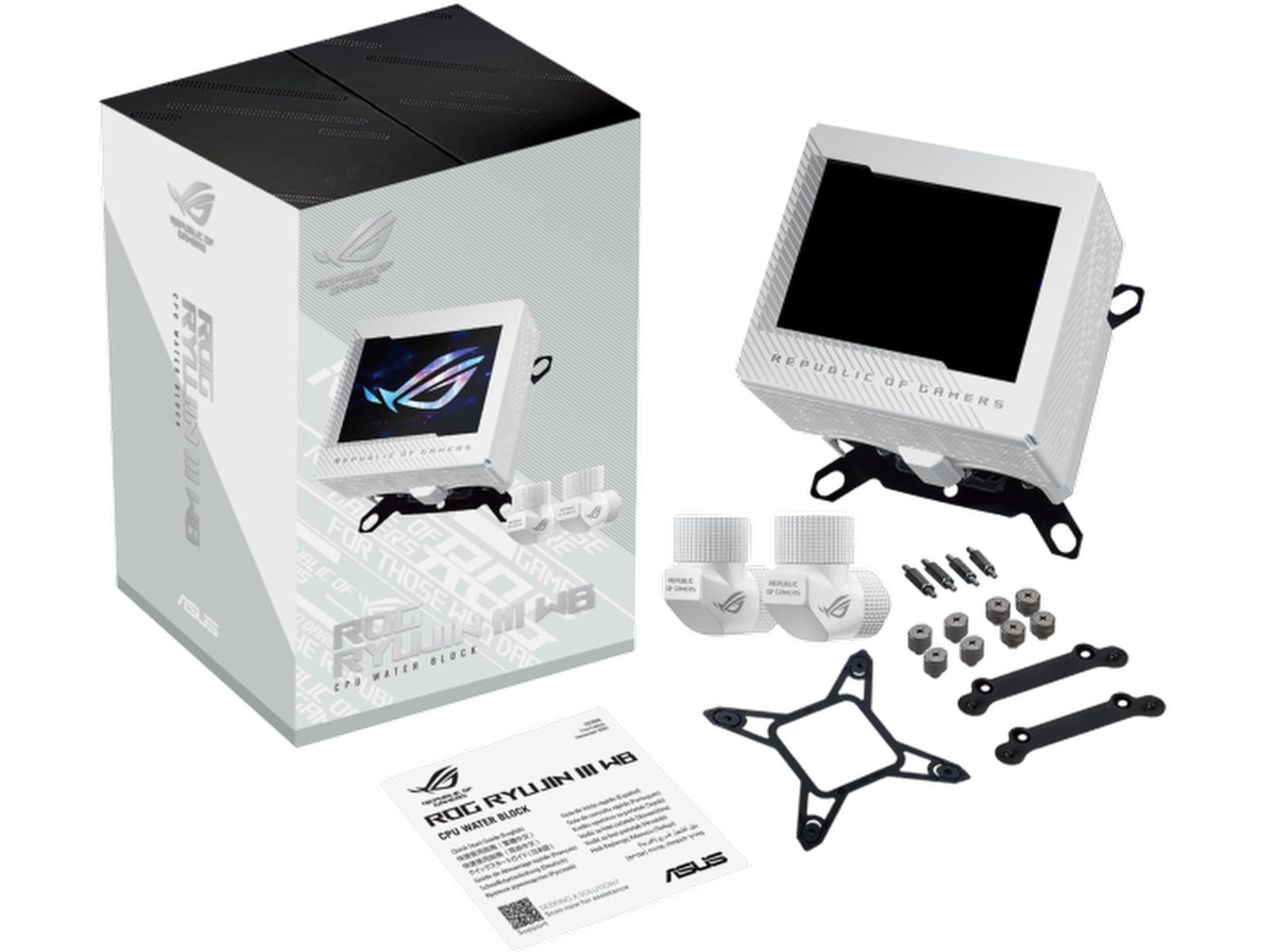 Asus ROG Ryujin III WB (vit) Tillbehör