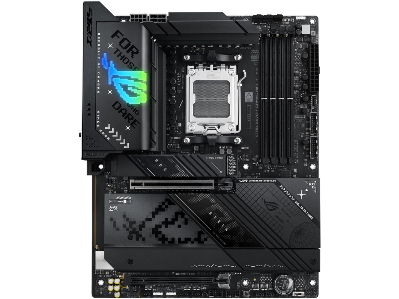 ASUS ROG Strix X870-F GAMING WIFI Moderkort AMD Socket