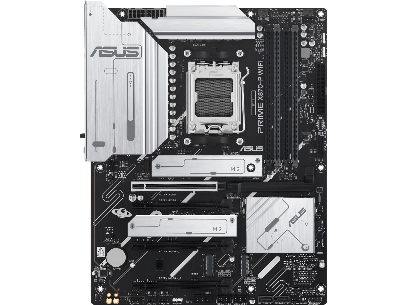 ASUS PRIME X870-P WIFI Moderkort AMD Socket