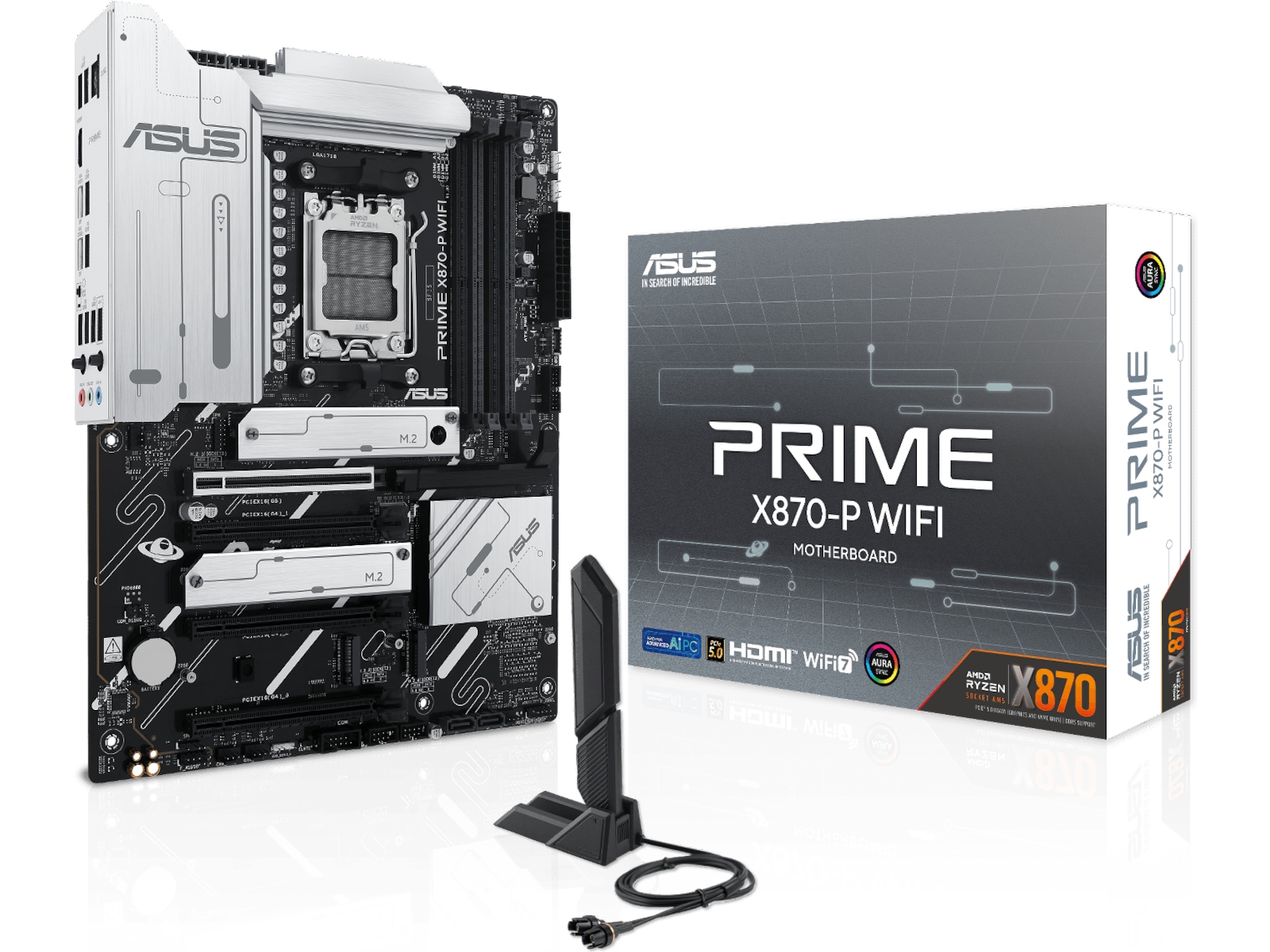 ASUS PRIME X870-P WIFI Moderkort AMD Socket