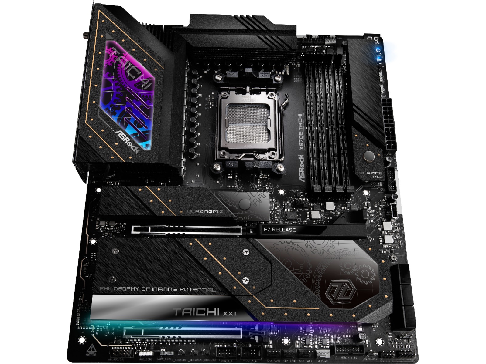 ASRock X870E Taichi Moderkort AMD Socket