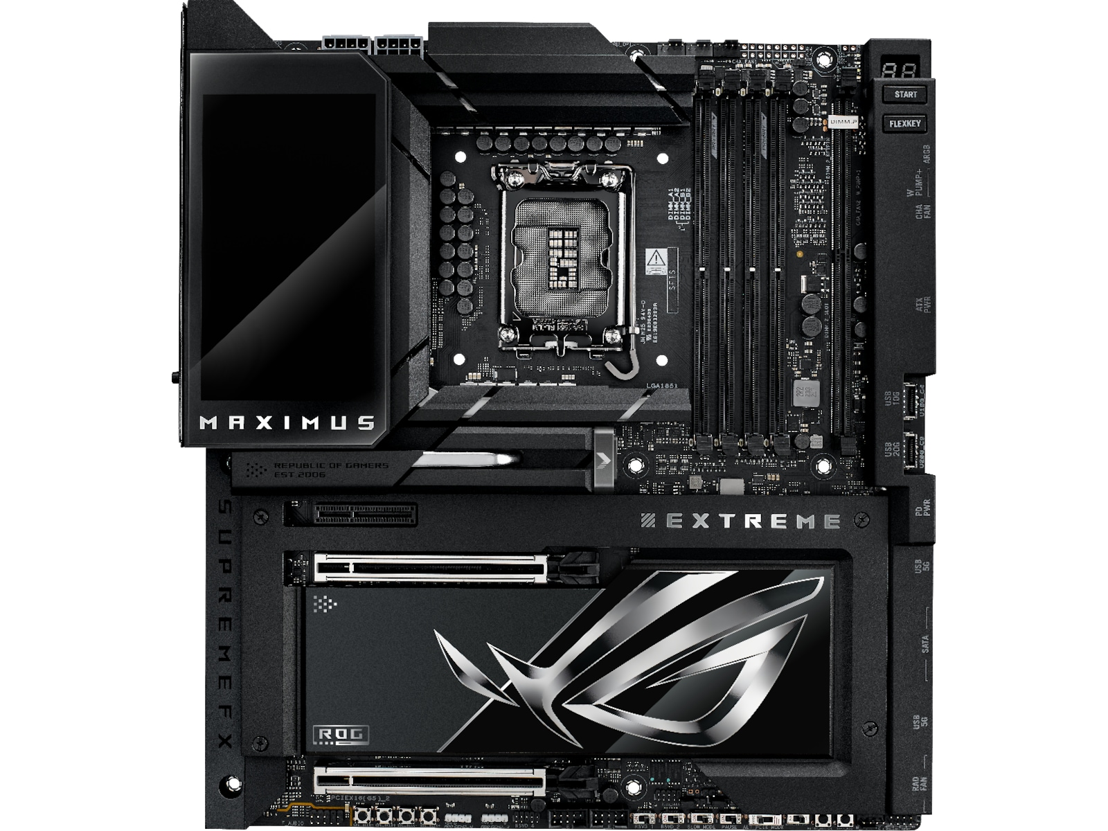 Asus ROG Maximus Z890 EXTREME Moderkort Intel Socket