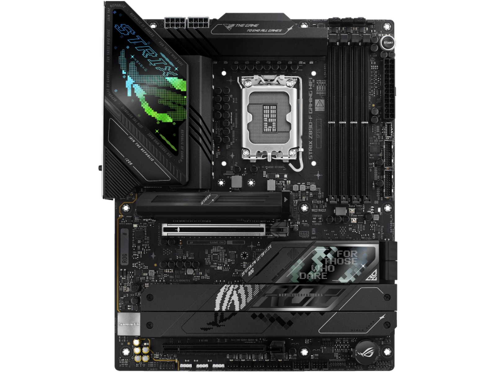 Asus ROG Strix Z890-F Gaming WIFI Moderkort Intel Socket