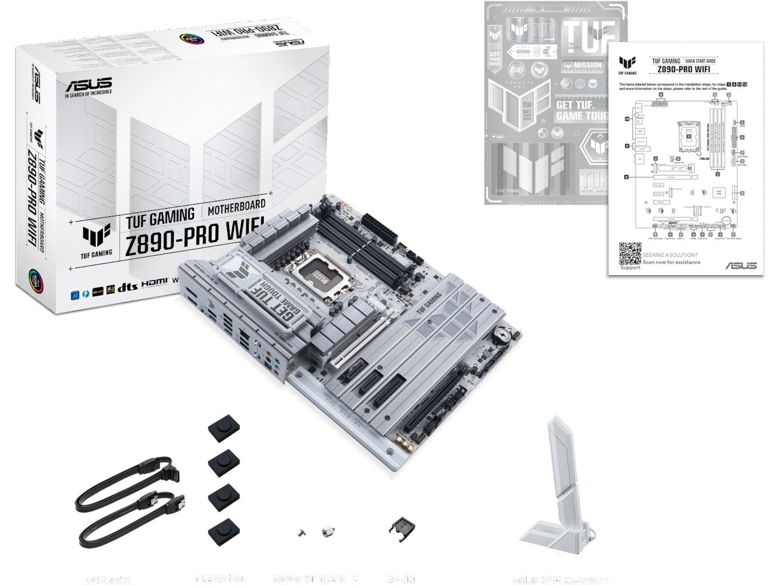Asus TUF Gaming Z890-PRO WIFI Moderkort Intel Socket
