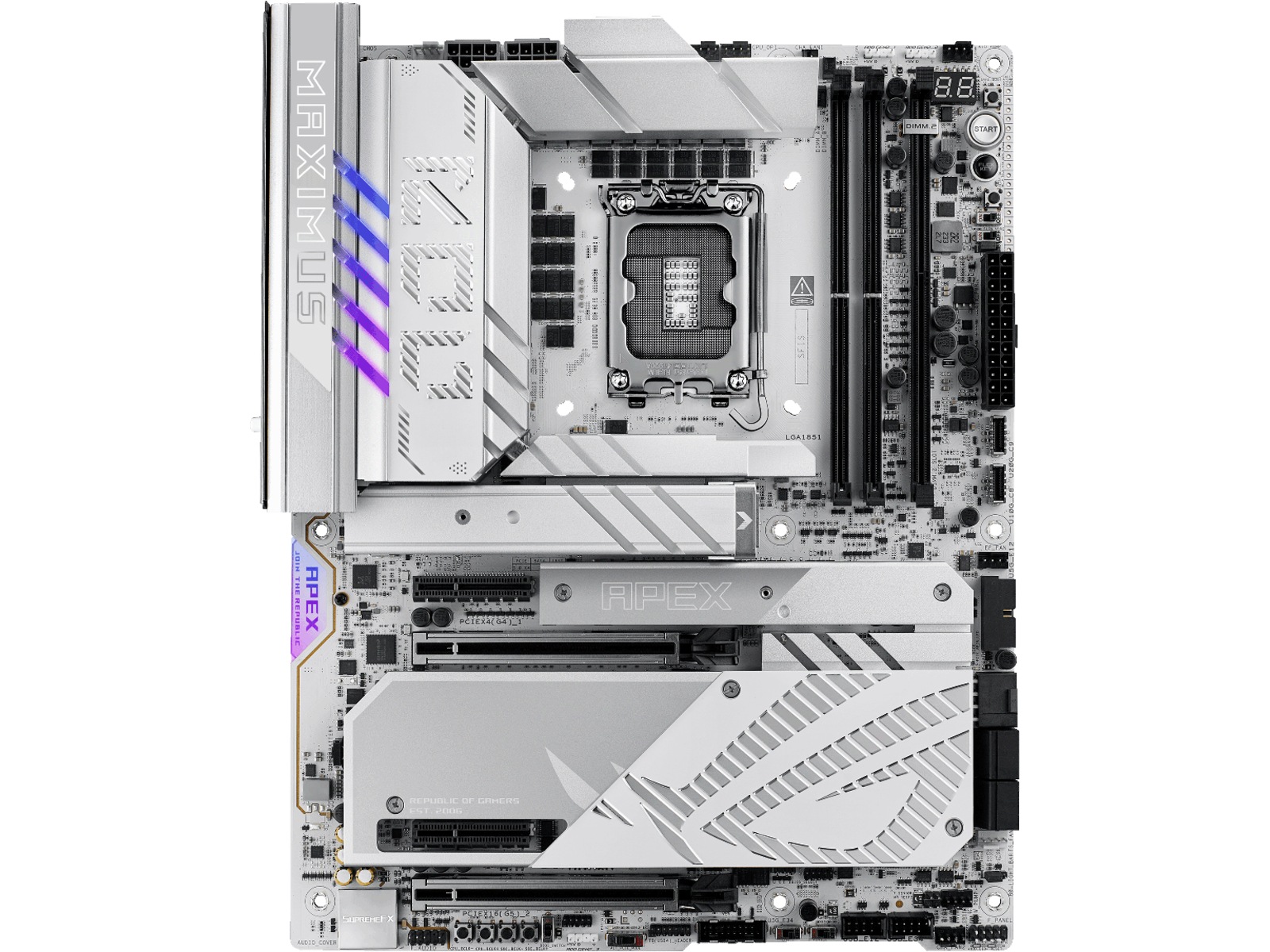 Asus ROG Maximus Z890 APEX Moderkort Intel Socket