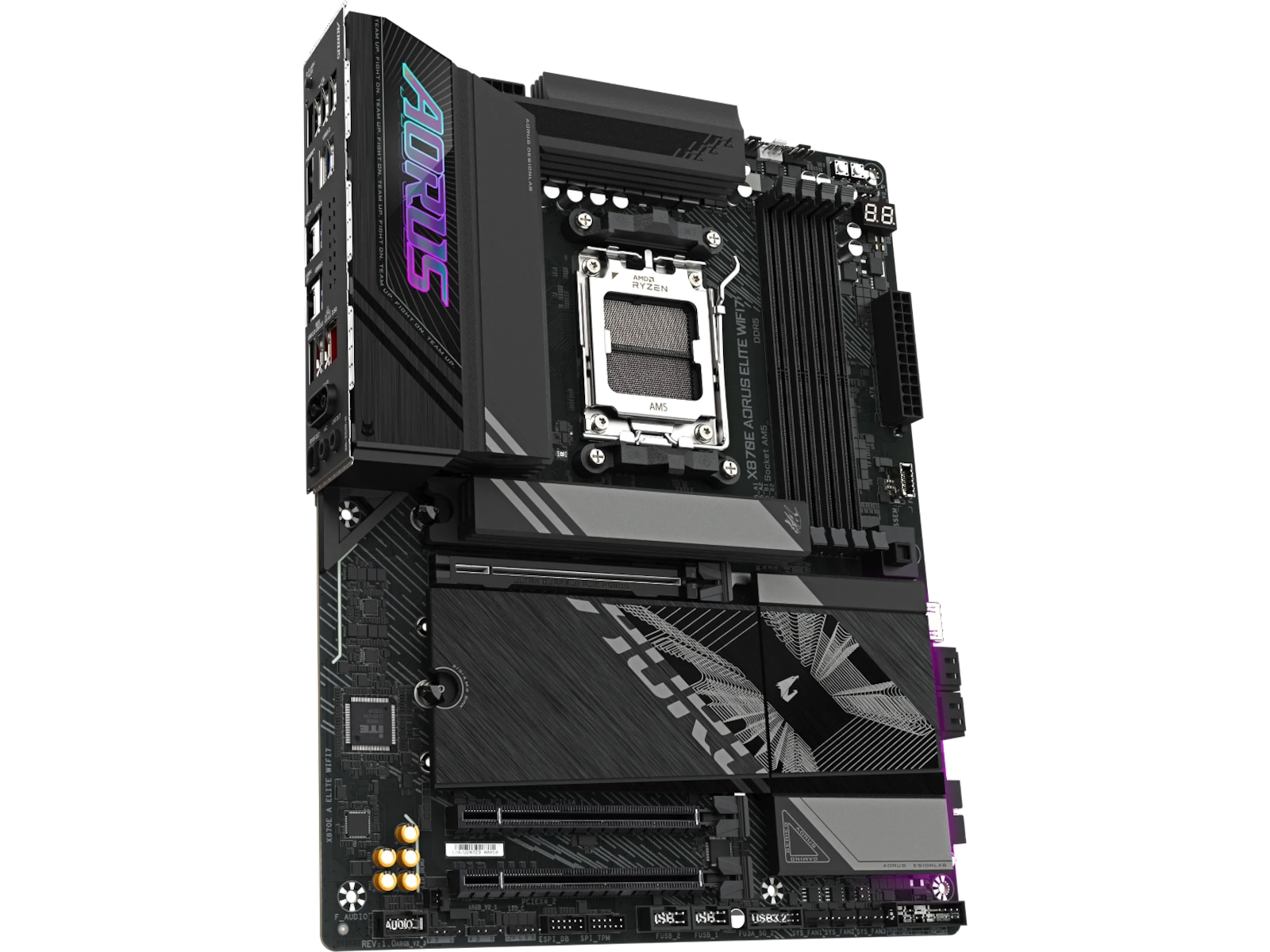 GIGABYTE X870E AORUS ELITE Moderkort AMD Socket