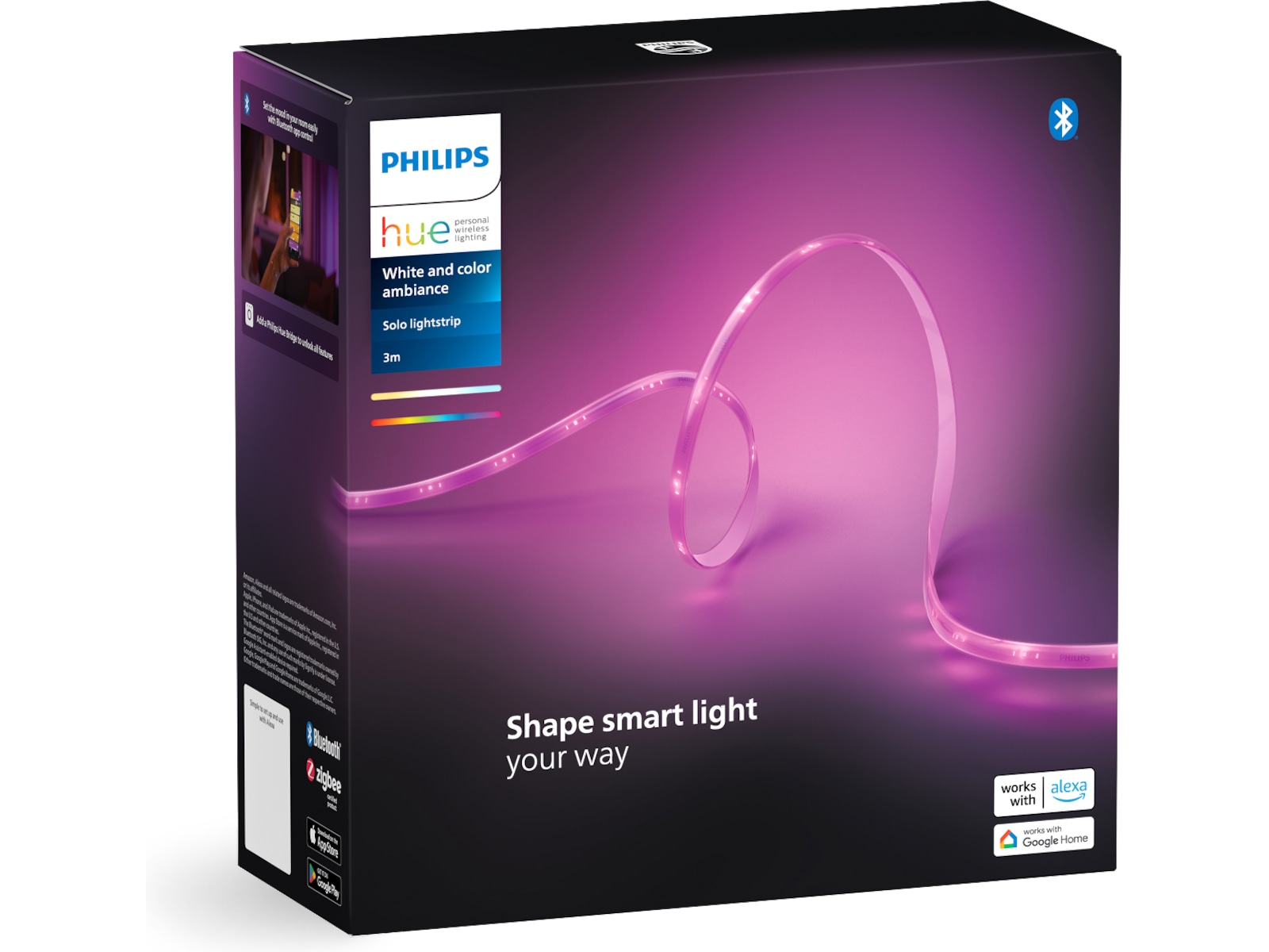 Philips Hue Solo ljusremsa RGB 3m Led strips & underhållning