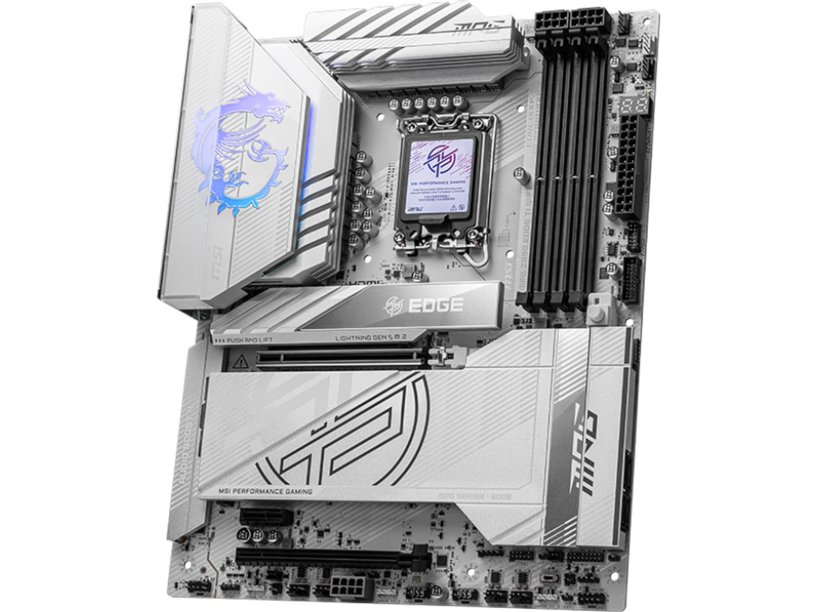 MSI MPG Z890 EDGE TI WIFI Moderkort Intel Socket