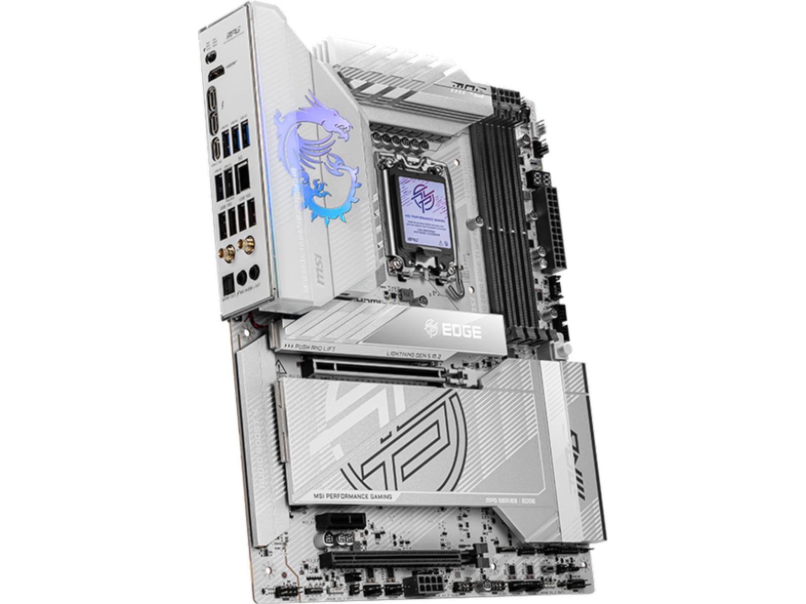 MSI MPG Z890 EDGE TI WIFI Moderkort Intel Socket