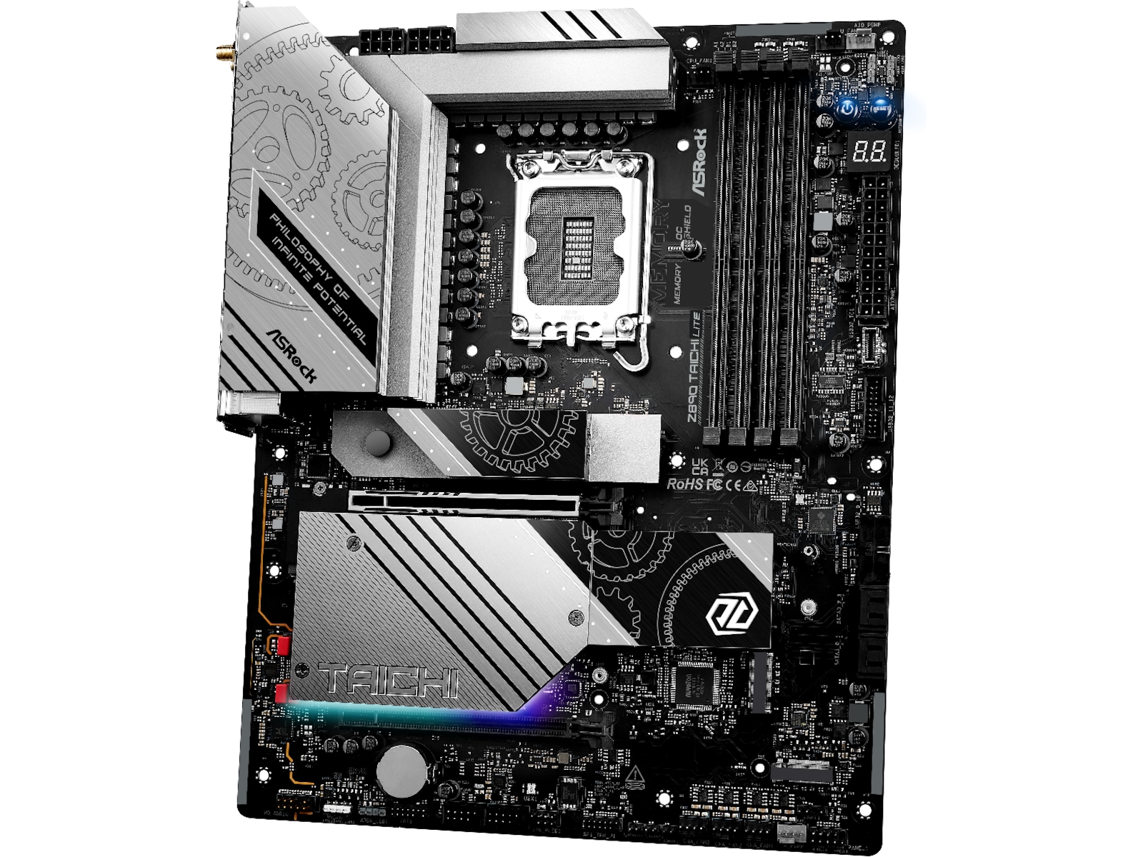 ASRock Z890 TAICHI LITE Moderkort Intel Socket