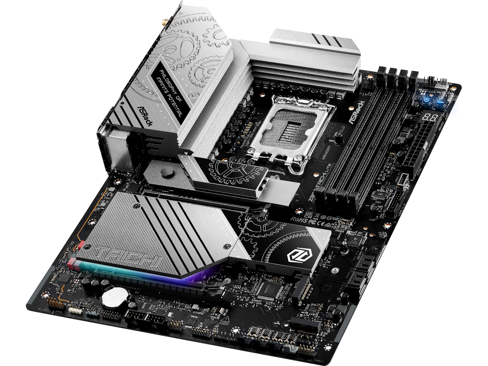 ASRock Z890 TAICHI LITE Moderkort Intel Socket
