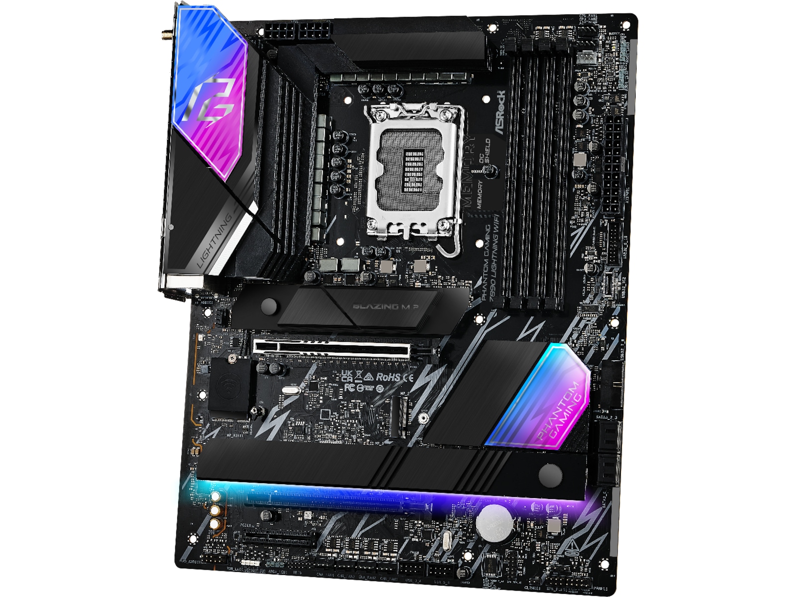 ASRock Z890 LIGHTNING WIFI Moderkort Intel Socket