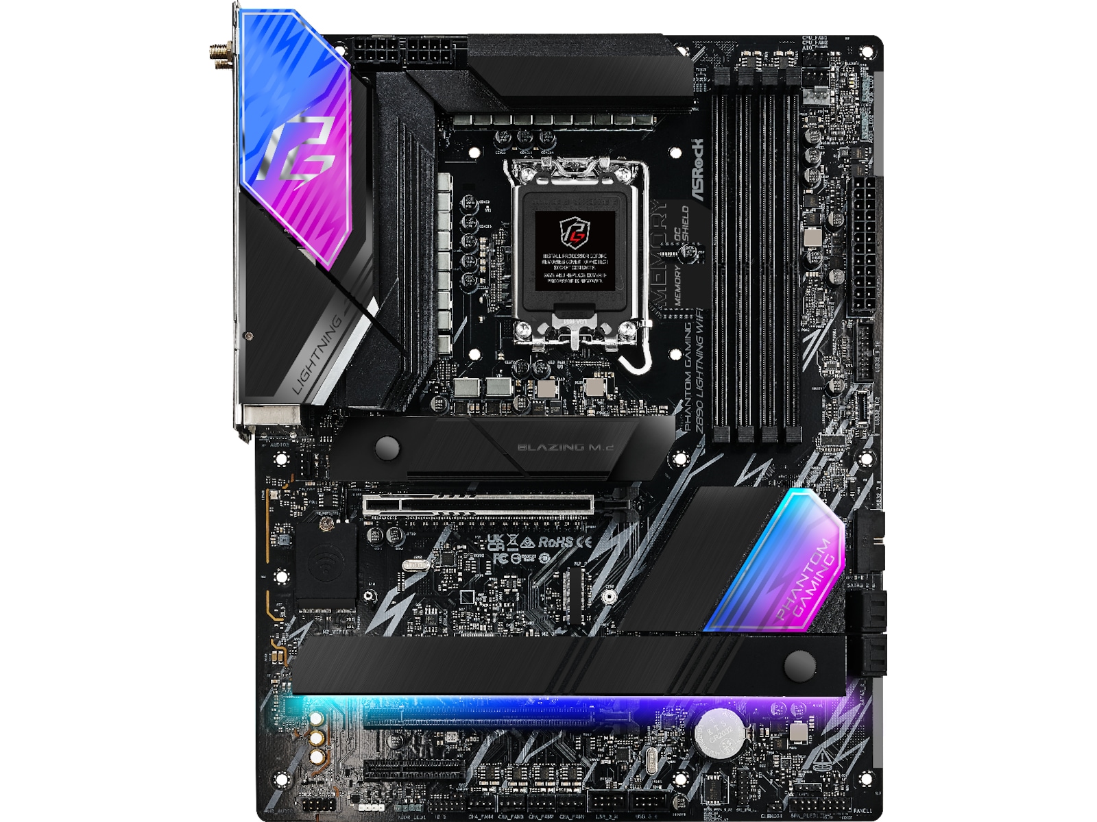 ASRock Z890 LIGHTNING WIFI Moderkort Intel Socket