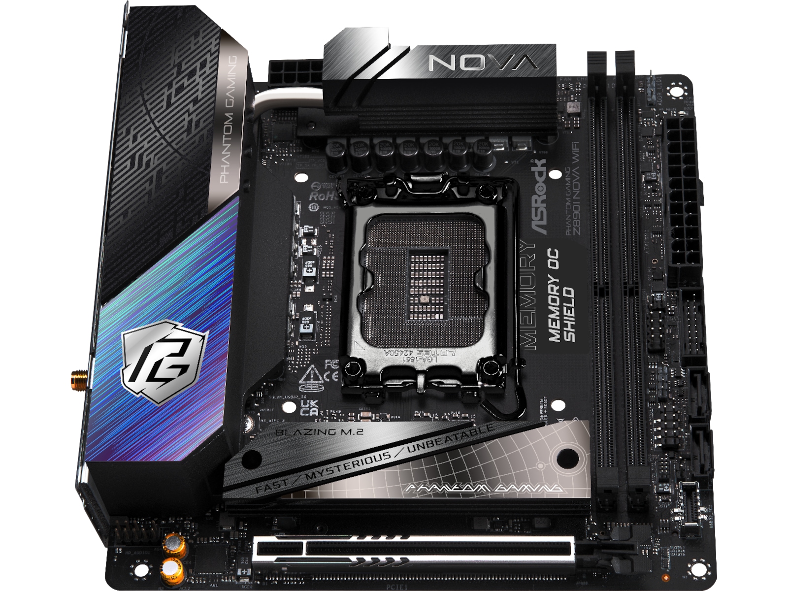 ASRock Z890I NOVA WIFI Moderkort Intel Socket