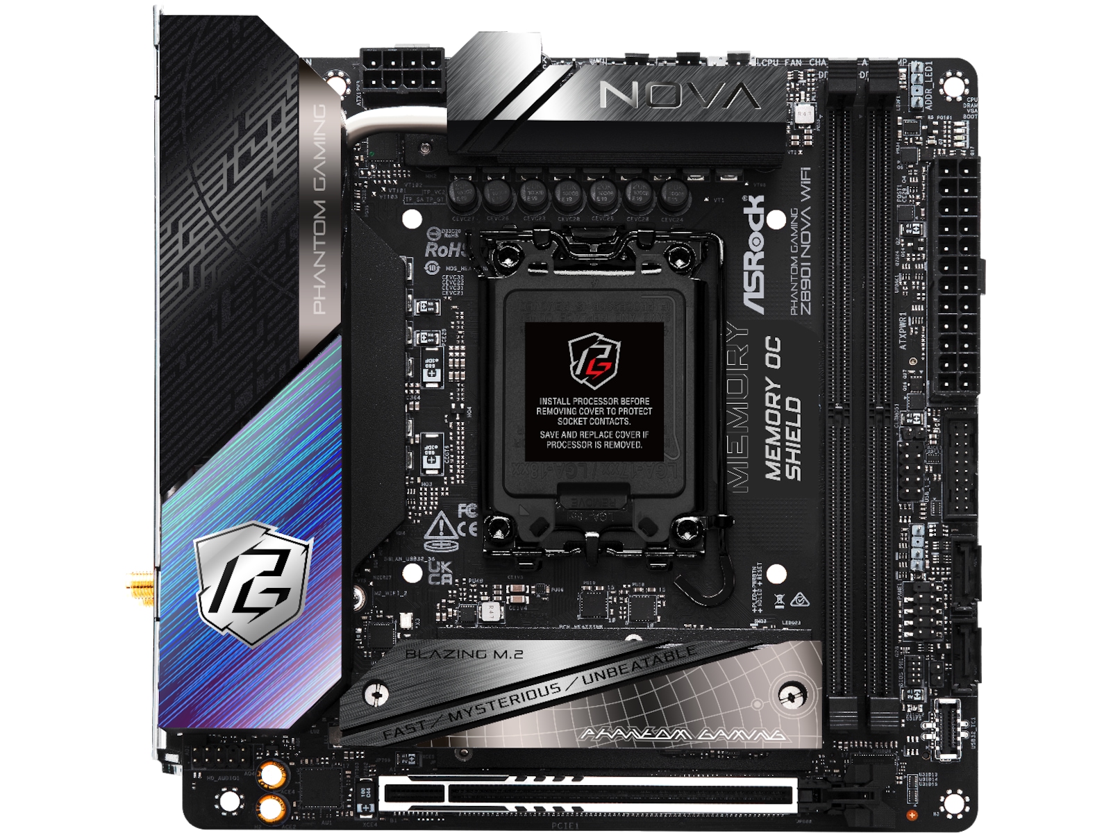 ASRock Z890I NOVA WIFI Moderkort Intel Socket