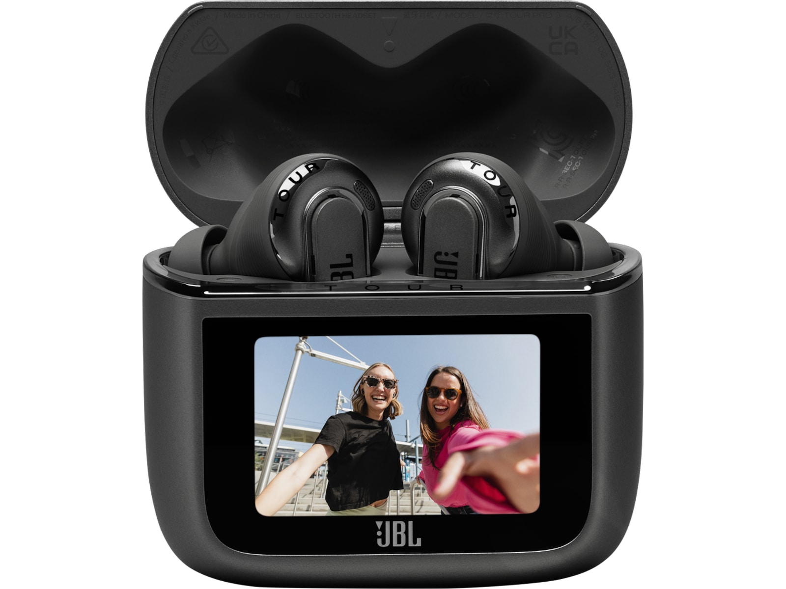 JBL Tour Pro 3 True ANC Trådlösa Hörlurar, In-ear (svart) In-ear hörlurar