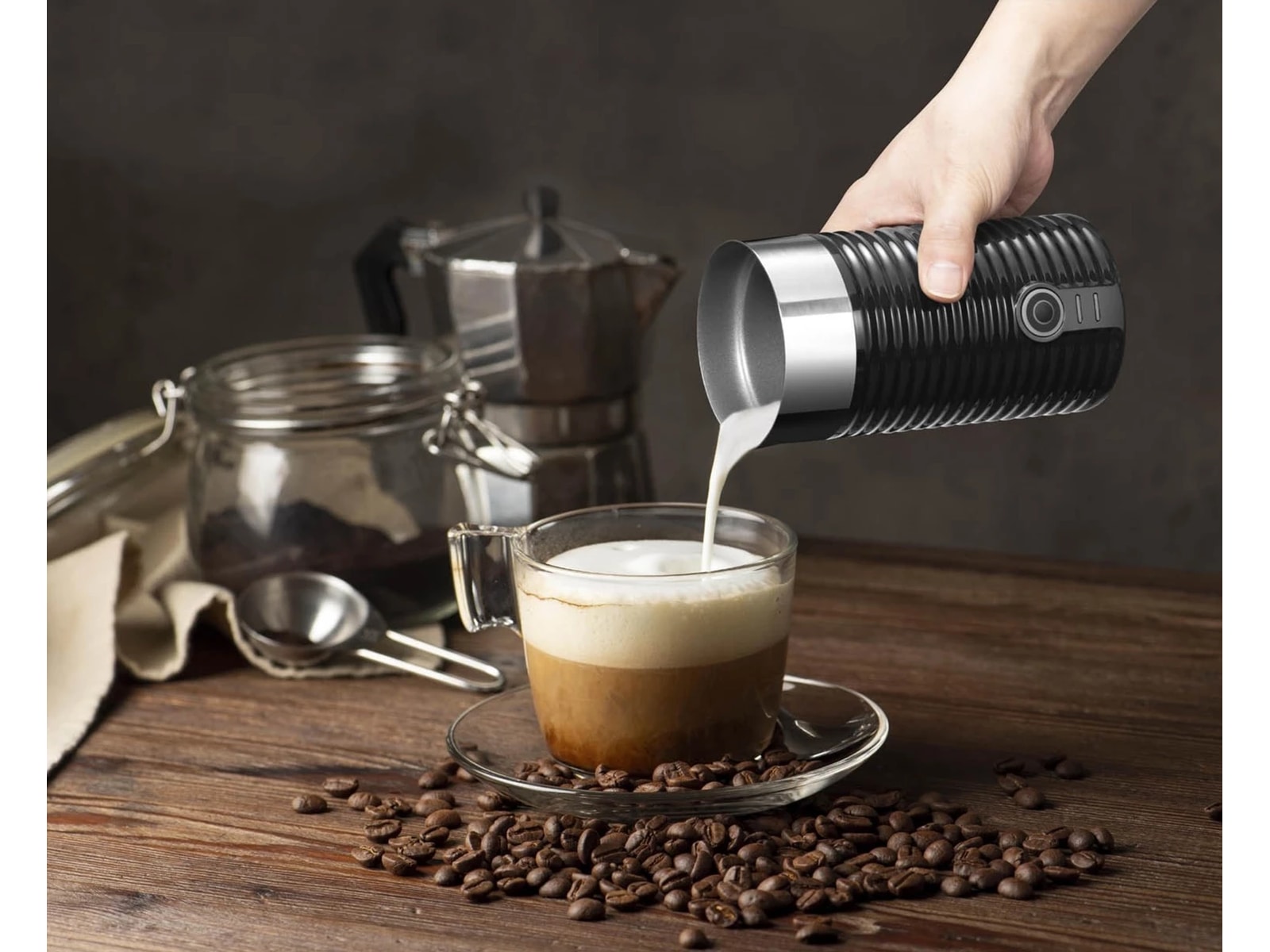 Loeffen LFMK5000 Mjölkskummare Tillbehör till kaffemaskiner