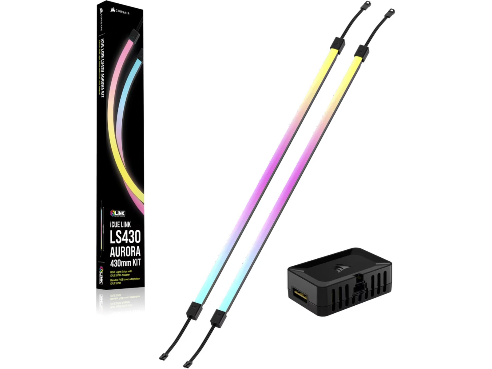 Corsair iCUE Link LS430 Aurora RGB Light Strips Kit Tillbehör